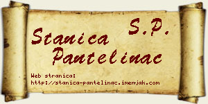 Stanica Pantelinac vizit kartica